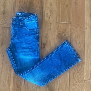 Girls Bootcut Blue Denim Jeans